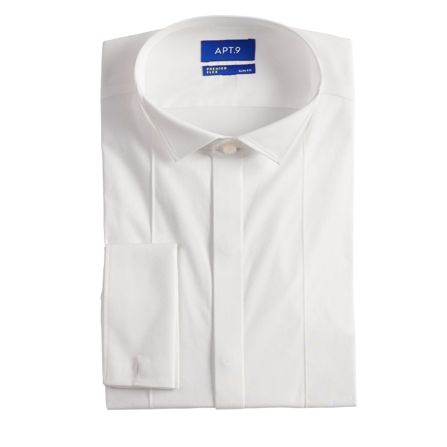 Wing-Tip Collar Stretch Dress Shirt